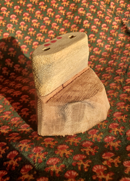 Hand Carved WOOD PRINTING BLOCKS - PLUMERIA - BLO -O5