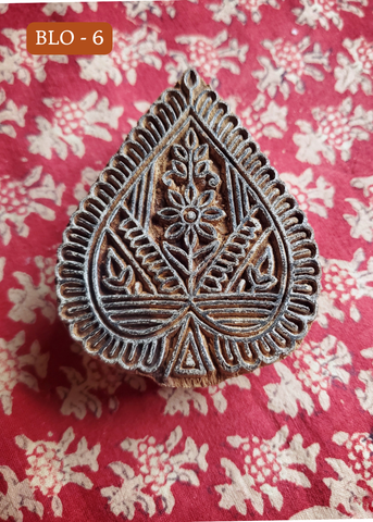 Hand Carved WOOD PRINTING BLOCKS - BLO -O6