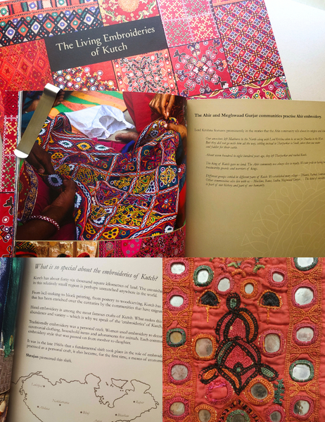 New Book - The Living Embroideries of Kutch BOOK-1