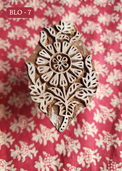Hand Carved WOOD PRINTING BLOCKS - BLO -O7