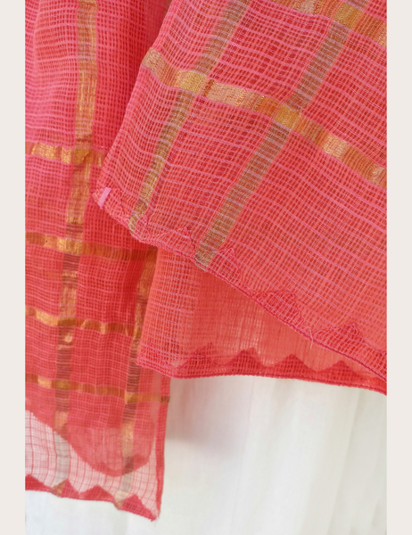Anokhi vintage hand woven doria stole scarf