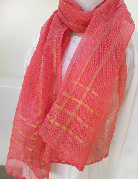 Anokhi vintage hand woven doria stole scarf