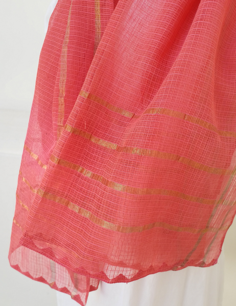 Anokhi vintage hand woven doria stole scarf