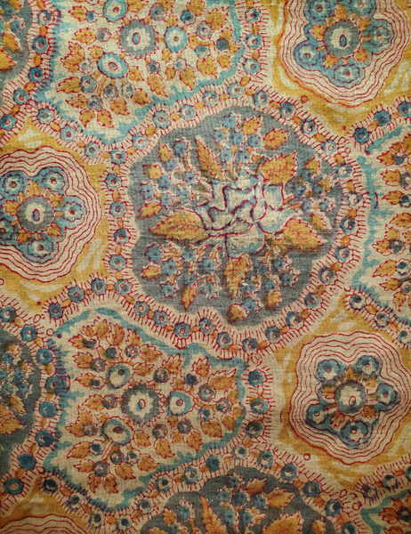 Anokhi vintage cotton block print scarf