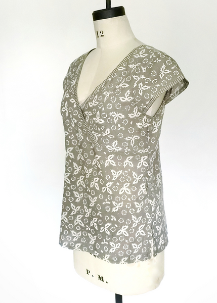 Pasadena Fitted Top Kashish Mineral Gray