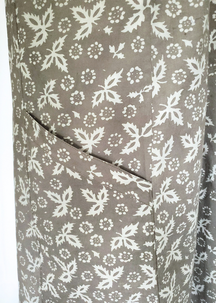 Pocket Jumper in Kashish Gray Christina print