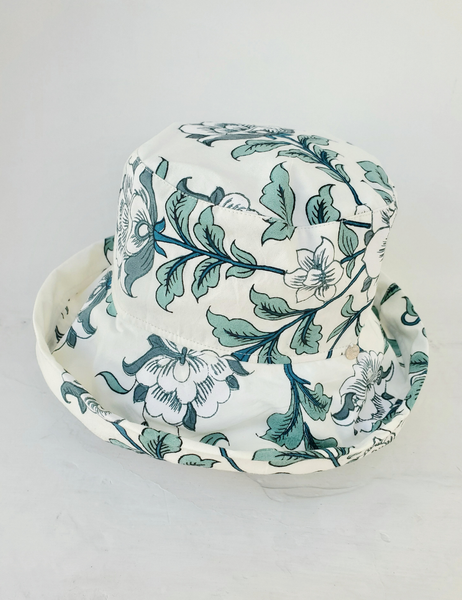 cotton women's hat floral print