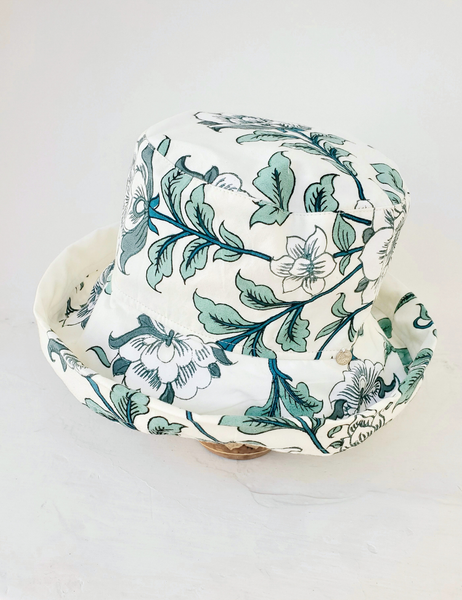 cotton women's hat floral print