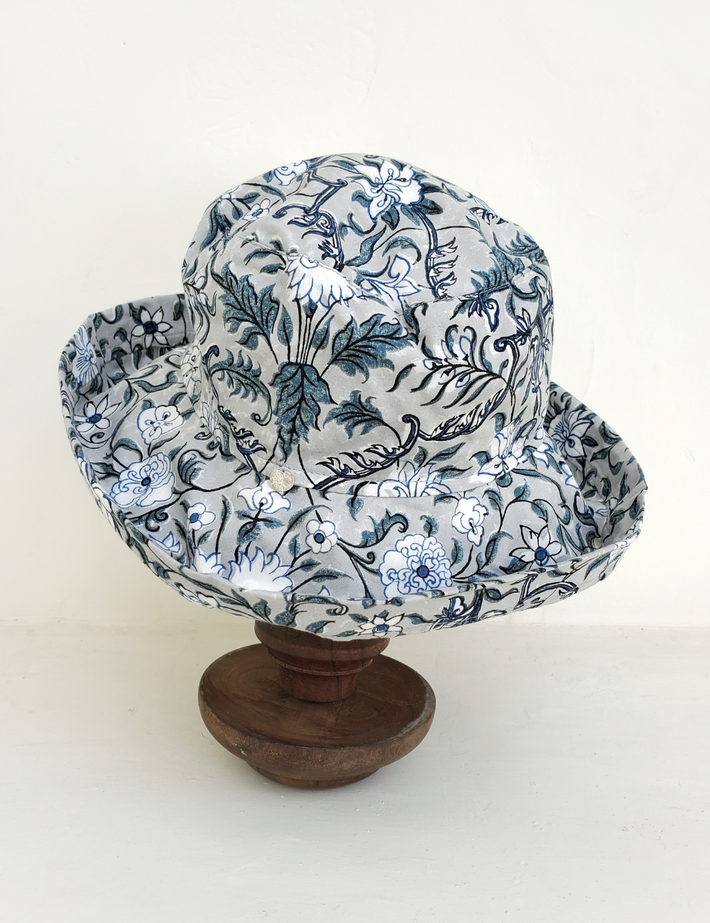 BRIGITTE SINGH BLOCKPRINT COTTON HAT - BRI - 11