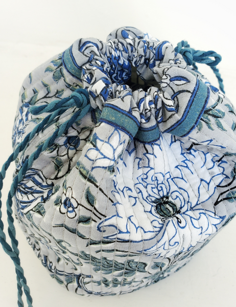 BRIGITTE SINGH DRAWSTRING TOILETTE POUCH BAG BRI-13
