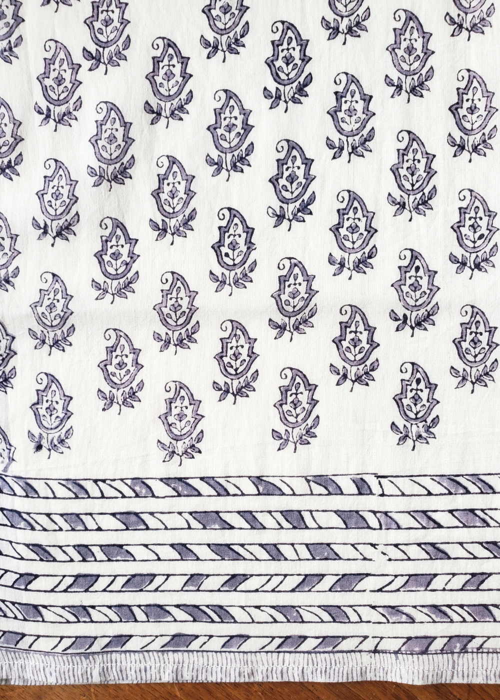 Stole Scarf in Gray Sabina Buttis on white print