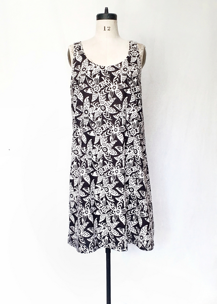 Sale price Gigi Dress in Black and White, MYSORE GUD print