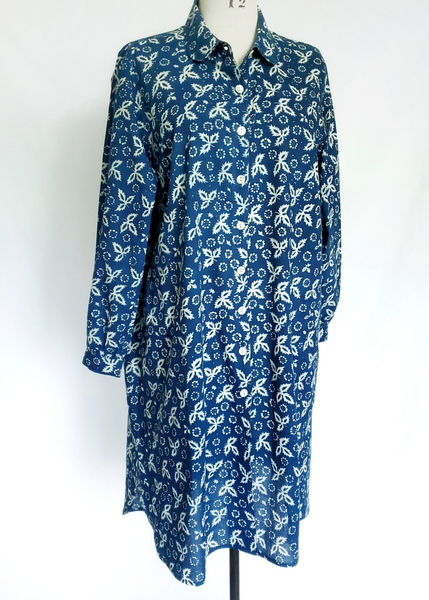 ROBERTA TUNIC Indigo Blue