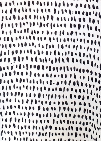 Sale price Gigi Dress in Black and White, MYSORE SEED print