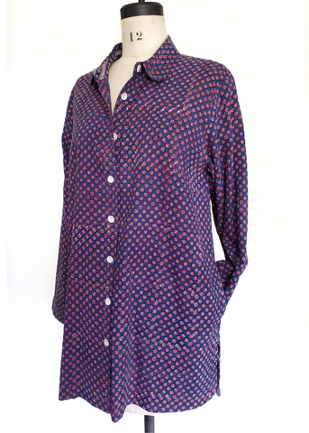 Elena Shirt Heritage Blockprint Dots