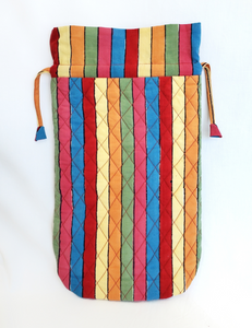 HOT WATER BOTTLE COSY QUILTED COTTON