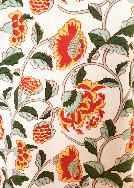 ISABELLA DRESS in Yanam Vine Print Small