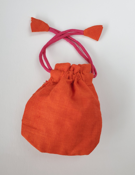 FESTIVE JAIPUR Hand-embroidered SMALL POTLI drawstring pouch