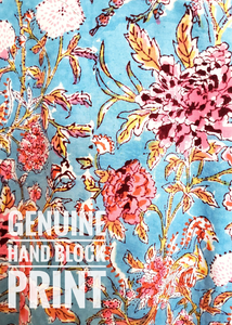 ISABELLA DRESS in Phoenix Blue Print