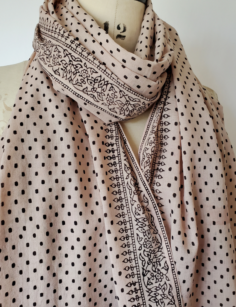 Heirloom Botanical Dupatta Scarf Series CA 13 ANDREE JAIPUR