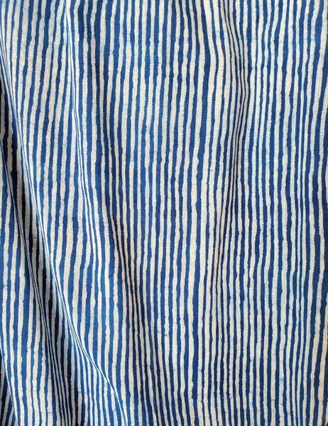 Close up of stripe pattern. lines are not perfectly straight.