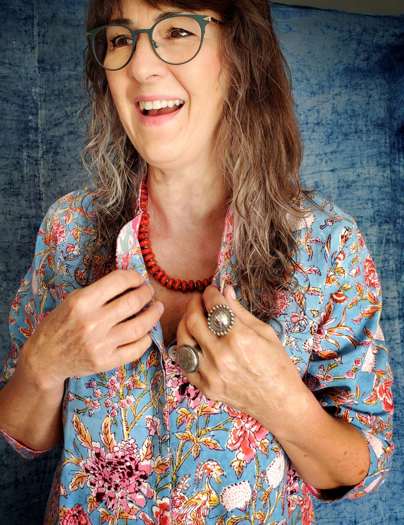 Coral bead 2025 necklace vintage